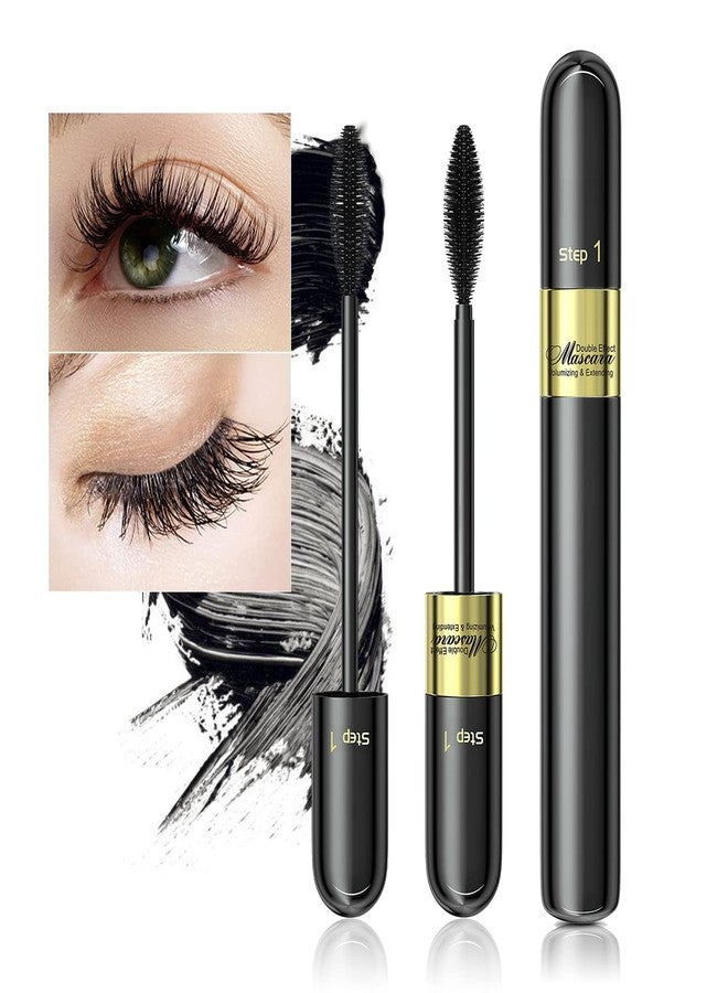 Ihrlpxkc Tubing Mascara Waterproof & Smudge-Proof - 2-1 Long-Lasting Mascara Black Volumizing and Lengthening for Eye Makeup, No Clumping, Curling Eyelashes, Vegan & Cruelty Free, Black, 1 Count - Image 1